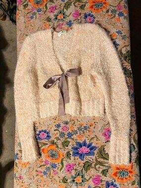 Natural Life NWT cream cardigan xs/s